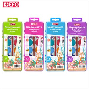 ΝΕΡΟΜΠΟΓΙΕΣ 12 ΧΡΩΜΑΤΩΝ +EFO SCHOOL