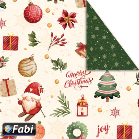 ΧΑΡΤΟΝΙ 50Χ70 XMAS JOY FABI 1455110
