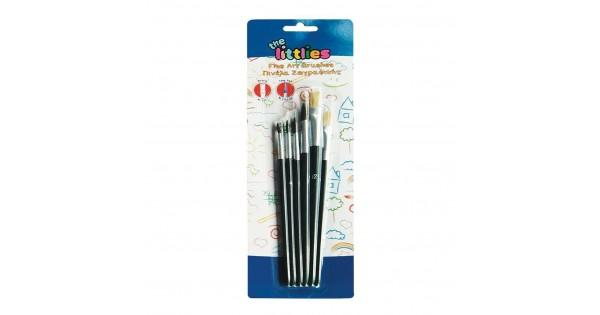 ΣΕΤ ΠΙΝΕΛΑ 6ΤΕΜ ΤΗΕ LITTLIES ΡΟΝΥ HAIR 2-4-6-10 BRISTLE 8-12