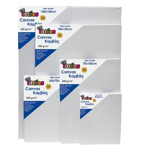 ΚΑΜΒΑΣ ΣΕ ΤΕΛΑΡΟ 60Χ90 320gsm ΤΗΕ LITTLIES