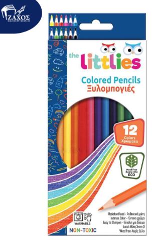 ΞΥΛΟΜΠΟΓΙΕΣ 12 ΧΡΩΜΑΤΩΝ ΤΗΕ LITTLES WOOD FREE