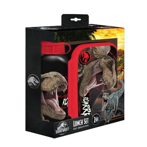 ΣΕΤ ΦΑΓΗΤΟΔΟΧΕΙΟ ME ΠΑΓΟΥΡΙ ΑΛΟΥΜΙΝΙΟΥ JURASSIC 570914