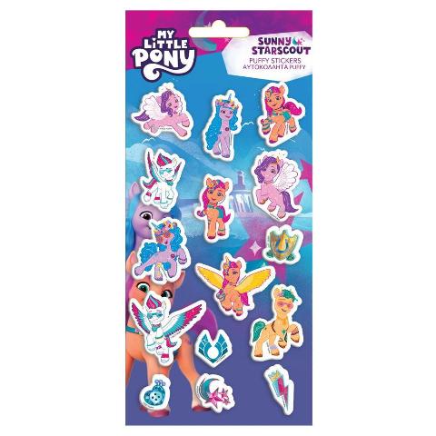 ΑΥΤΟΚΟΛΛΗΤΑ PUFFY MY LITTLE PONY 10X22EK