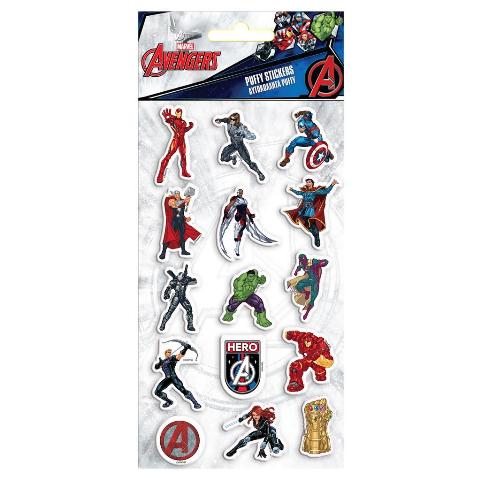 ΑΥΤΟΚΟΛΛΗΤΑ PUFFY AVENGERS 10X22EK