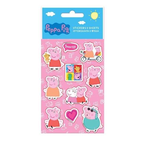 ΑΥΤΟΚΟΛΛΗΤA 8Χ12 PEPPA PIG 5Φ