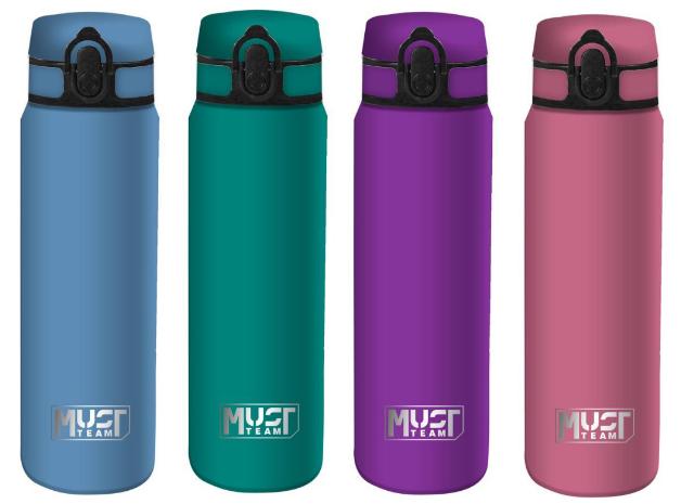 ΠΑΓΟΥΡΙ 600ML ΑΝΟΞΕΙΔΩΤΟ MUST TEAM 7X23ΕΚ 4ΧΡΩΜΑΤΑ