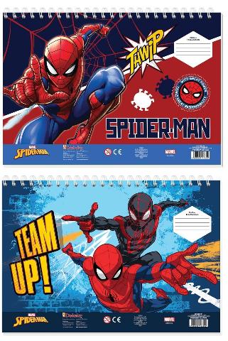 ΜΠΛΟΚ ΖΩΓΡΑΦΙΚΗΣ 23Χ33 40Φ SPIDERMAN 508554