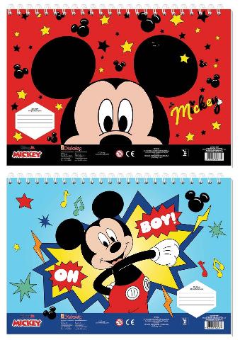 ΜΠΛΟΚ ΖΩΓΡΑΦΙΚΗΣ 23Χ33 40Φ MICKEY 564989