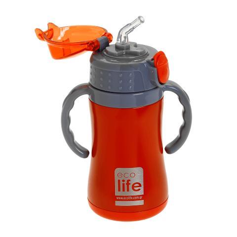 ΘΕΡΜΟΣ 300ML ECOLIFE KIDS THERMOS RED