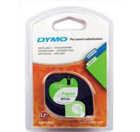DYMO LETRATAG 12Χ4Μ PAPER WHITE 91200