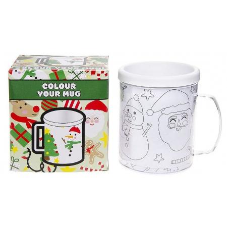 ΚΟΥΠΑ XMAS ΧΡΩΜΑΤΙΣΤΕ ΤΗΝ ΔΙΚΗ ΣΑΣ ΧΡΙΣΤΟΥΓΕΝΝΙΑΤΙΚΗ ΚΟΥΠΑ DIY 10X8X10CM