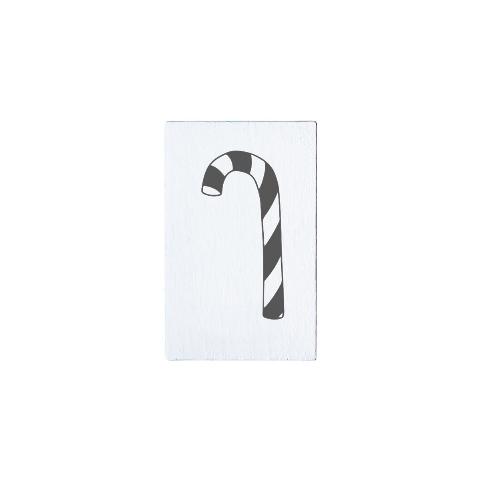 ΣΦΡΑΓΙΔΑ ΧΕΙΡΟΤΕΧΝΙΑΣ M&B STAMP  CANDY CANE (WHITE) 35X55MM