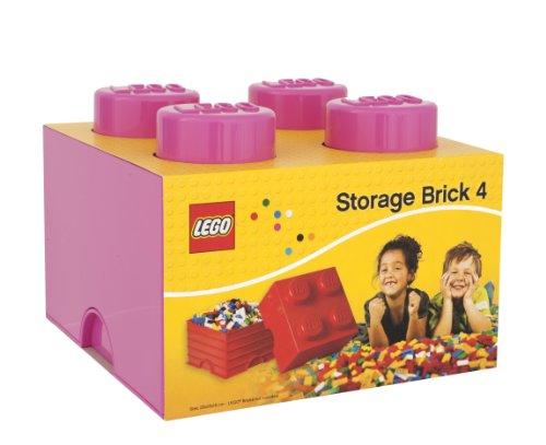 LEGO® ΚΟΥΤΙ ΑΠΟΘΗΚΕΥΣΗΣ ΤΕΤΡΑΓΩΝΟ ΜΕΓΑΛΟ ΦΟΥΞΙΑ - 40031739