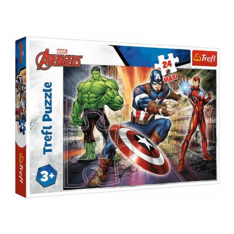 PUZZLE MAXI 24ΤΕΜ IN THE WORLD OF AVENGERS