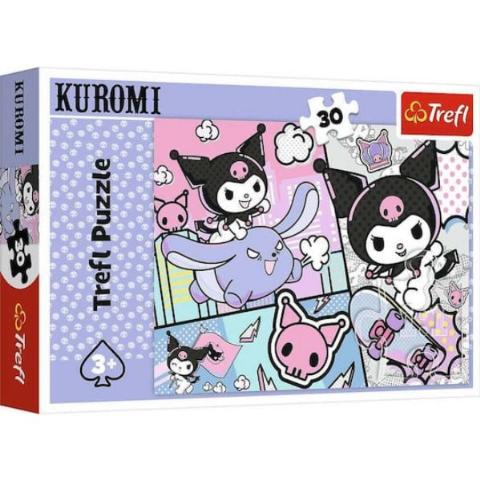 TREFL PUZZLE 30PCS HELLO KITTY HAVE FUN WITH KUROMI