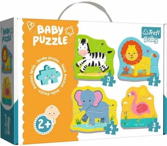 PUZZLE ΒΑΒΥ LITTLE ANIMALS ON SAFARI