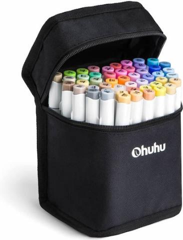 ΣΕΤ 48+1 ΧΡΩΜΑΤΩΝ OHUHU BRUSH & FINE