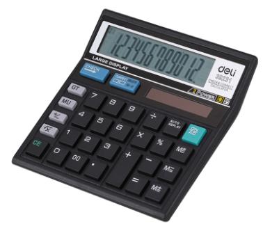 ΑΡΙΘΜΟΜΗΧΑΝΗ DELI 12ΨΗΦΙΩΝ 13X13X2.7 EASY