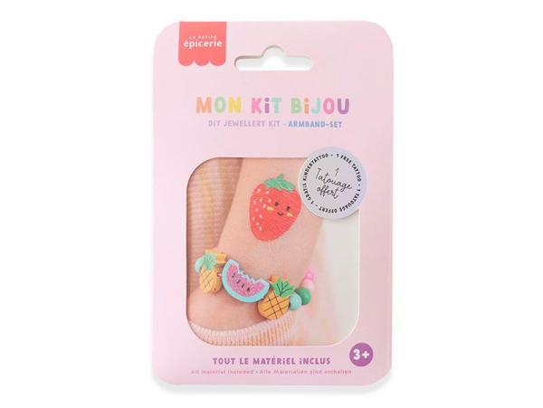 PETIT PRINCEAU 331105 MON KIT BIJOU ENFANT - BRACELET FRUITSΤΕΜ