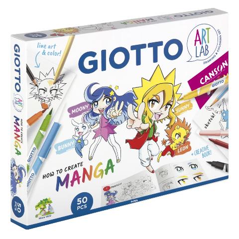 ΣΕΤ GIOTTO ART LAB MANGA