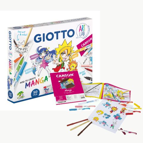 ΣΕΤ GIOTTO ART LAB MANGA