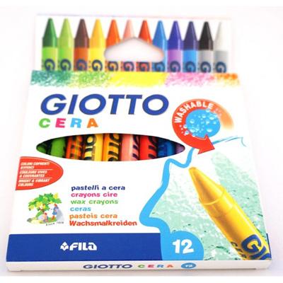 ΚΗΡΟΜΠΟΓΙΕΣ 12 ΧΡΩΜΑΤΩΝ GIOTTO 9CM