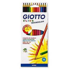 ΞΥΛΟΜΠΟΓΙΕΣ 12 ΧΡΩΜΑΤΩΝ ΤΡΙΓΩΝΙΚΗ GIOTTO ELIOS 0275800