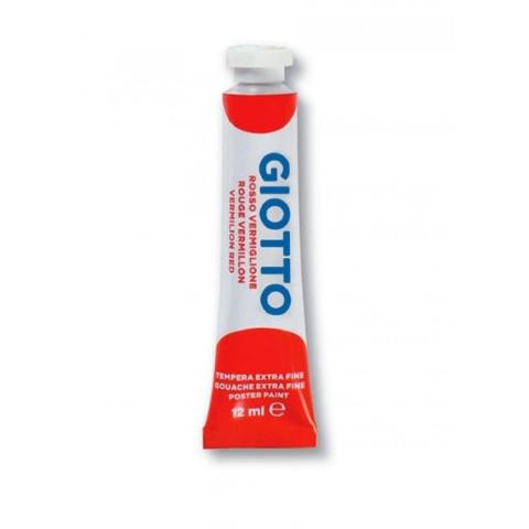 ΤΕΜΠΕΡΑ 12ML GIOTTO ΚΟΚΚΙΝΟ VERMILION N.6