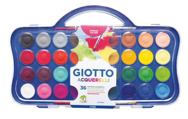 ΝΕΡΟΜΠΟΓΙΕΣ 36 ΧΡΩΜΑΤΩΝ GIOTTO