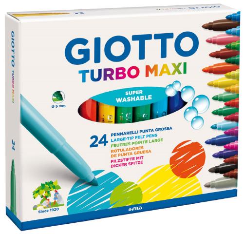 ΜΑΡΚΑΔΟΡΟΙ ΧΟΝΔΡΟΙ 24 ΧΡΩΜΑΤΩΝ GIOTTO