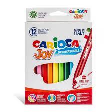 ΜΑΡΚΑΔΟΡΟΙ ΛΕΠΤΟΙ 12 ΧΡΩΜΑΤΩΝ CARIOCA JOY