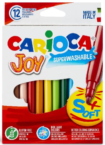 ΜΑΡΚΑΔΟΡΟΙ ΛΕΠΤΟΙ 12 ΧΡΩΜΑΤΩΝ CARIOCA JOY