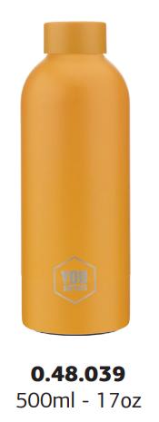 ΘΕΡΜΟΣ 500ML YOU BOTTLE PASTEL PEACH YB-5041