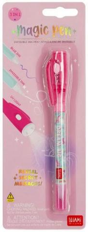 ΣΤΥΛΟ ΜΕ ΑΟΡΑΤΗ ΜΕΛΑΝΙ LEGAMI INVISIBLE INK PEN - MAGIC PEN ΡΟΖ - MINKIT1