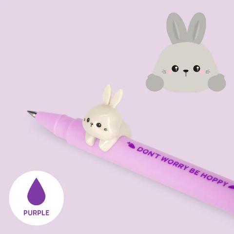 ΣΤΥΛΟ LEGAMI LOVELY FRIENDS BUNNY ΧΡΩΜΑ ΓΡΑΦΗΣ ΜΩΒ