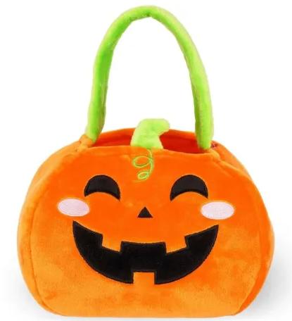 LEGAMI HALLOWEEN TRICK OR TREAT BAG - TRICK OR TREAT - PUMPKIN