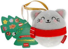 LEGAMI SSD0007 PLUSH CHRISTMAS DECORATION - KITTY