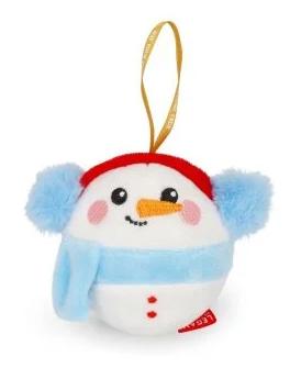 LEGAMI SSD0008 PLUSH CHRISTMAS DECORATION - SNOWMAN