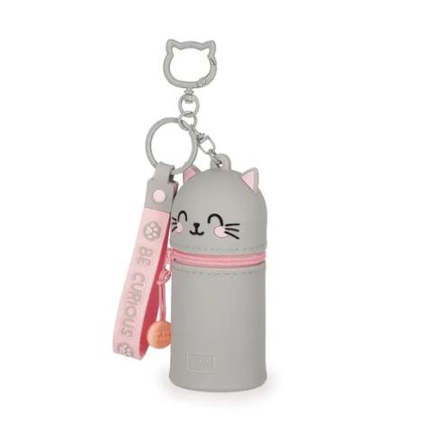 LEGAMI MINI KAWAII - COIN PURSE WITH KEY RING - KITTY
