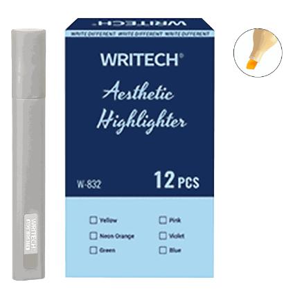 ΜΑΡΚΑΔΟΡΟΣ ΥΠΟΓΡΑΜΜΙΣΕΩΣ WRITECH ΠΛΑΚΕ AESTHETIC VINTAGE QUICK SILVER
