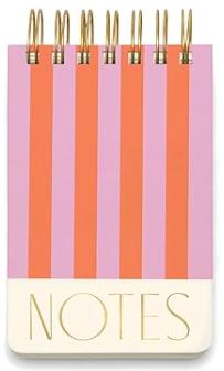 DESIGNWORKS ST46-1004 TWIN WIRE CHUNKY NOTEPAD - WAVY