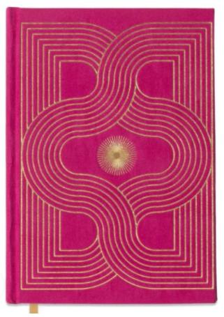 DW JB58-1017EU SUEDETTE HARDCOVER RADIANT JOURNAL