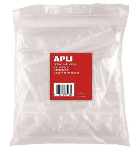 ΣΑΚΟΥΛΑΚΙΑ ΑΣΦΑΛΕΙΑΣ ZIP 120Χ180 (100Τ) APLI