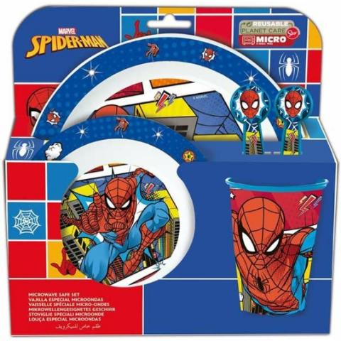 ΣΕΤ ΦΑΓΗΤΟΥ 5ΤΕΜΑΧΙΩΝ MICRO SPIDERMAN ARACHNID GRID STOR