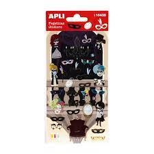 ΑΥΤΟΚΟΛΛΗΤΑ APLI PARTY MASKS 1SH