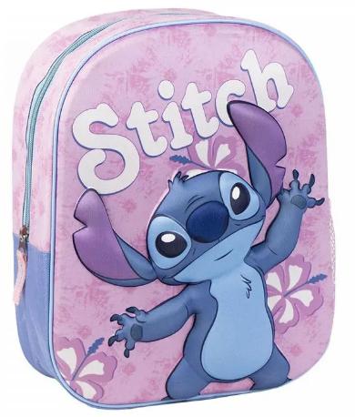 ΤΣΑΝΤΑ ΝΗΠΙΑΓΩΓΕΙΟΥ 3D STITCH DISNEY LILO & STITCH 31CM