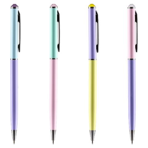ΣΤΥΛΟ FANCY BALLPOINT ΔΙΧΡΩΜΟ ΜΕ ΔΙΑΜΑΝΤΙ mix J-116151