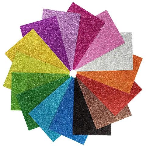 ΑΦΡΩΔΕΣ ΦΥΛΛΟ GLITTER Α4 2ΜΜ ΠΟΡΤΟΚΑΛΙ