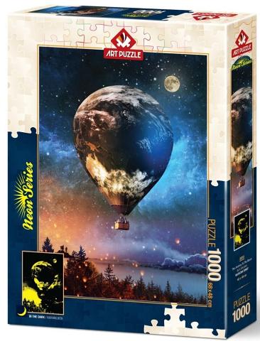 PUZZLE 1000ΤΕΜ JOURNEY TO THE MOON ART PUZZLE