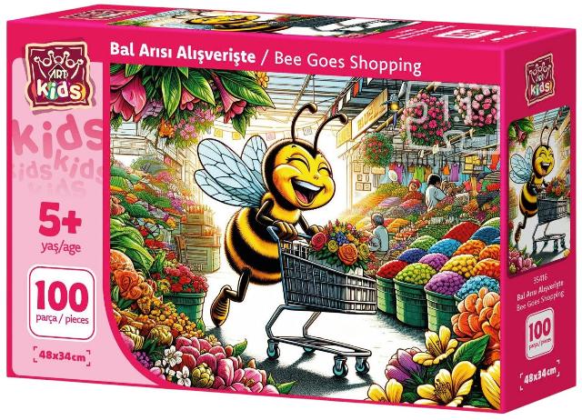 ΠΑΖΛ 100TEM BEE GOES SHOPPING